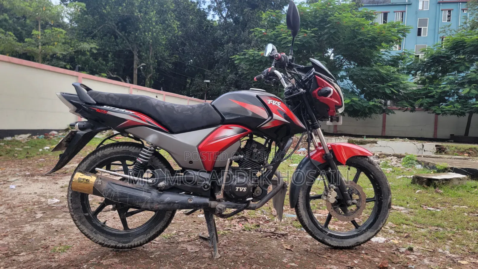 TVS Stryker 125 2018 Red