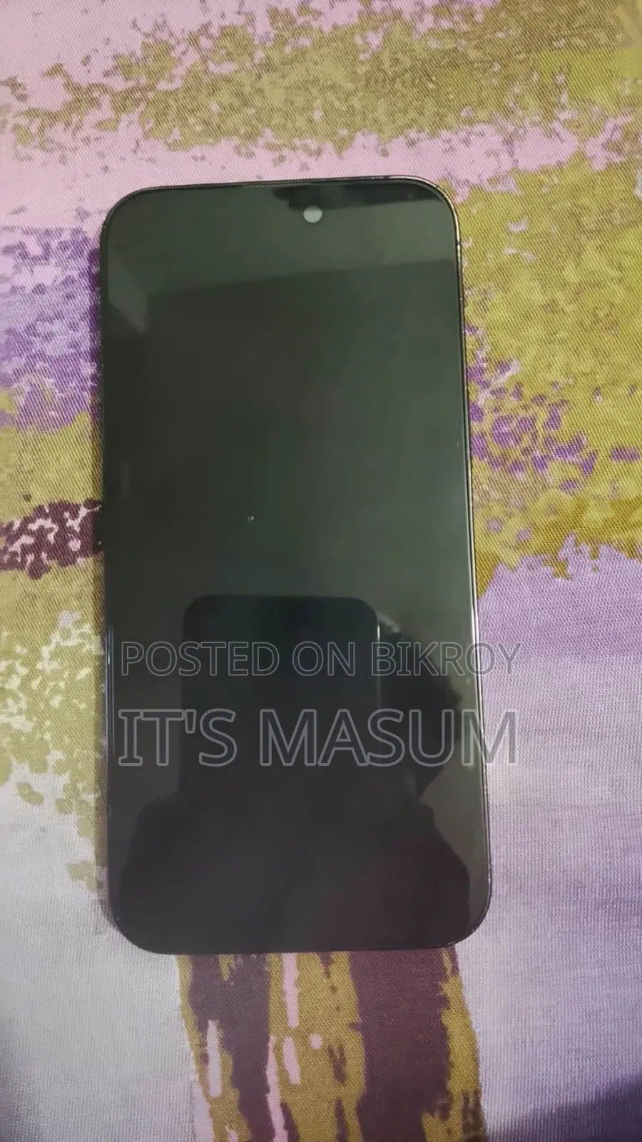 অ্যাপল আইফোন ১৪ প্রো ম্যাক্স ২৫৬ জিবি কালো