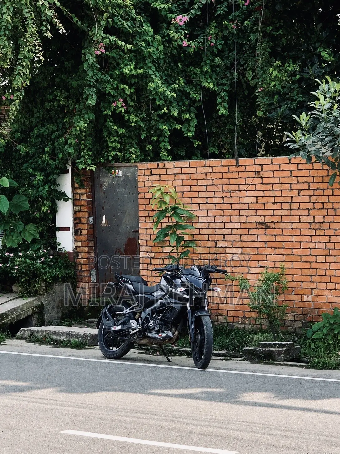 বাজাজ পালসার এনএস ১৬০ ২০১৮ গ্রে