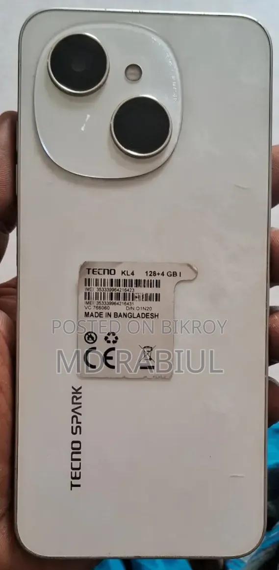 Tecno Spark Go 128 GB White
