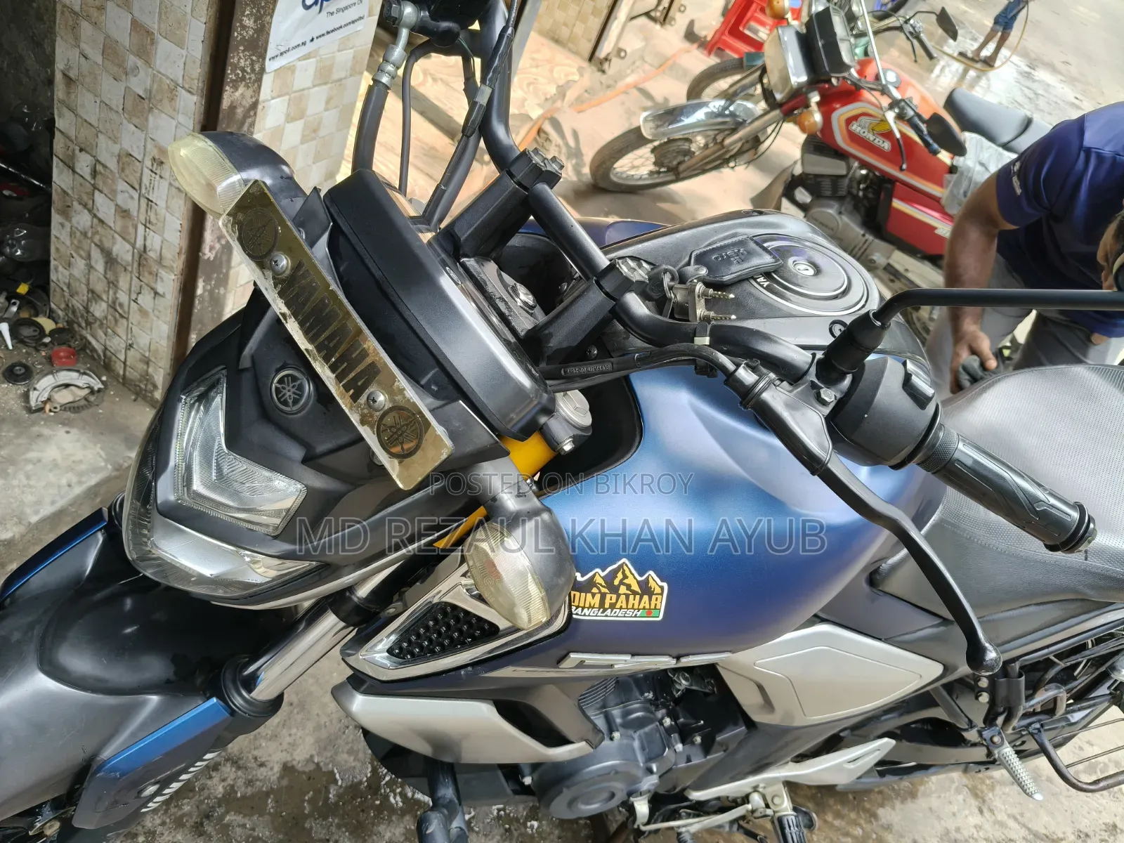 Yamaha FZS V3 2022 Blue