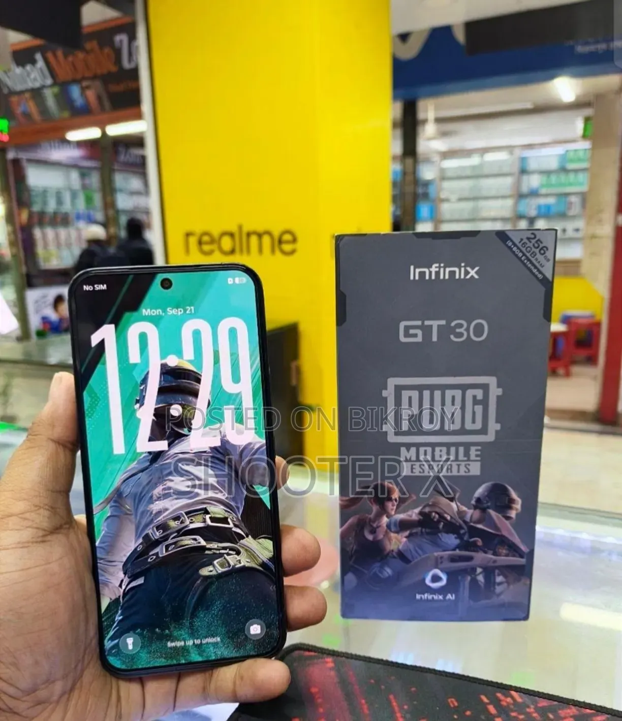 ইনফিনিক্স জিটি ৩০ ৫জি ২৫৬ জিবি ব্লু