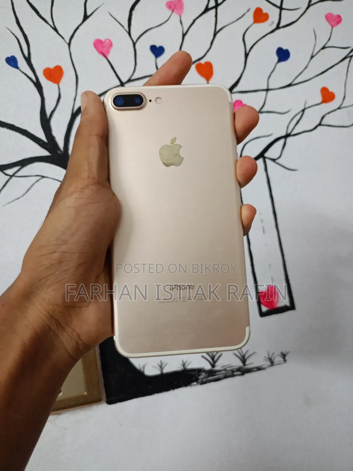 অ্যাপল আইফোন ৭ প্লাস ১২৮ জিবি রোজ গোল্ড