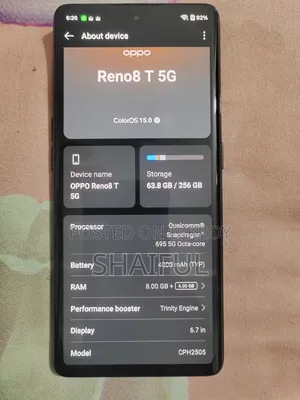 Oppo Reno 8T 256 GB Black