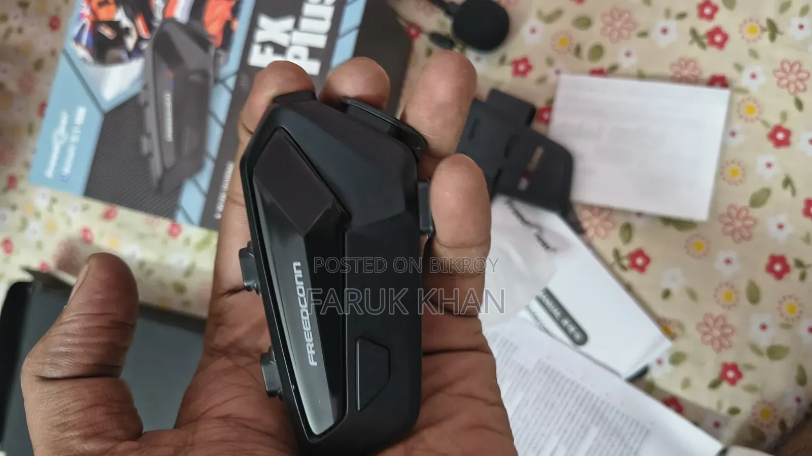 Freedconn Fx Plus Helmet Bluetooth Headset