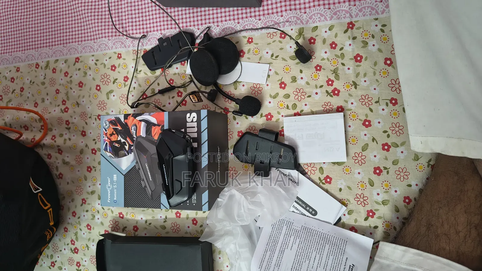 Freedconn Fx Plus Helmet Bluetooth Headset