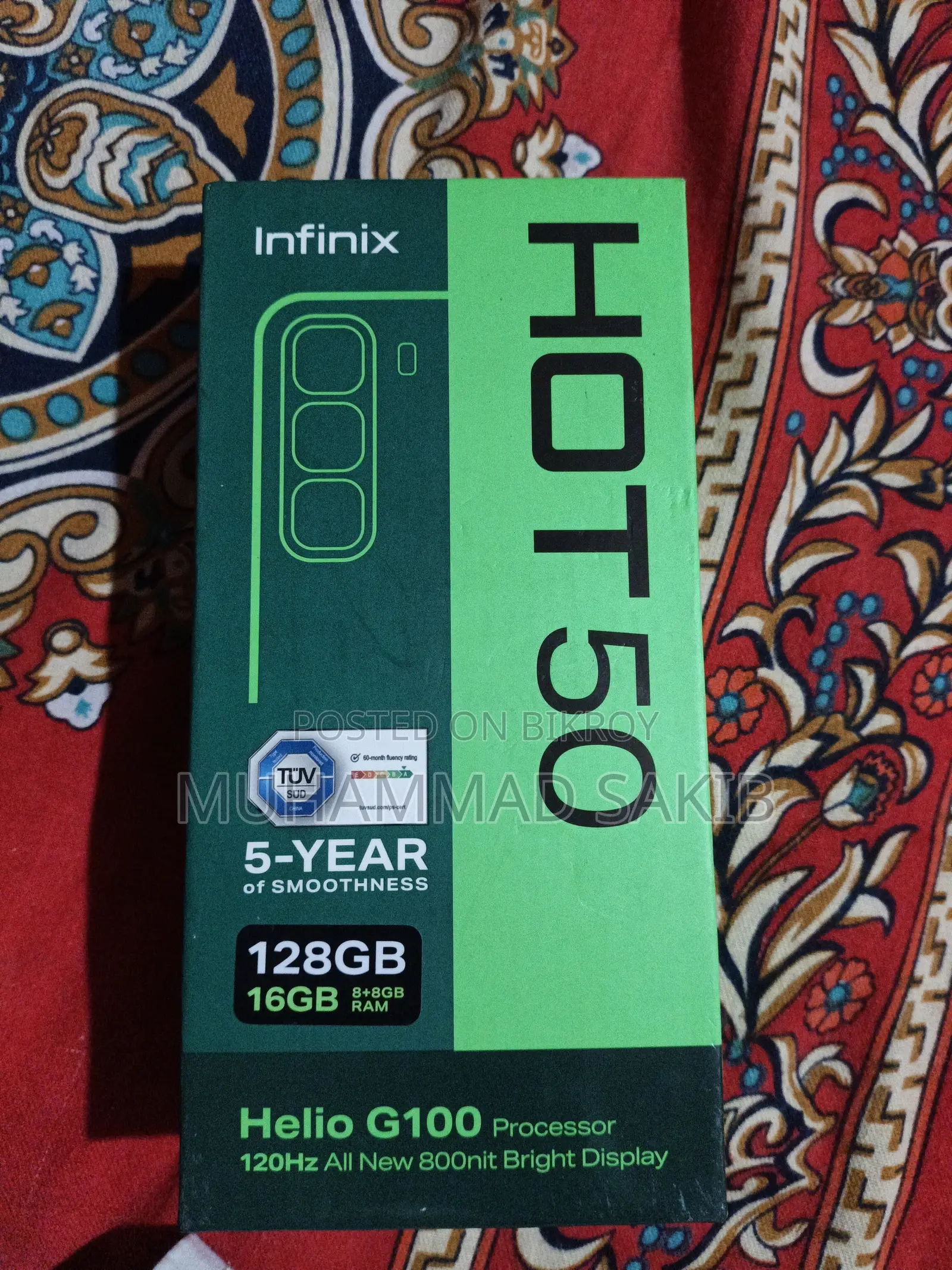 Infinix Hot 50 128 GB Bronze