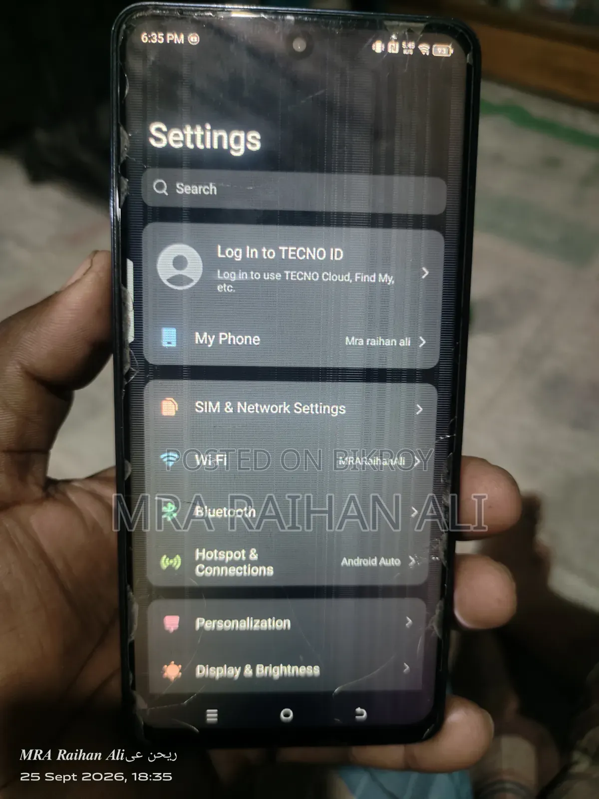 Tecno Camon 20 Pro 256 GB Black