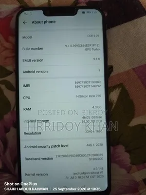Honor Play 64 GB Blue