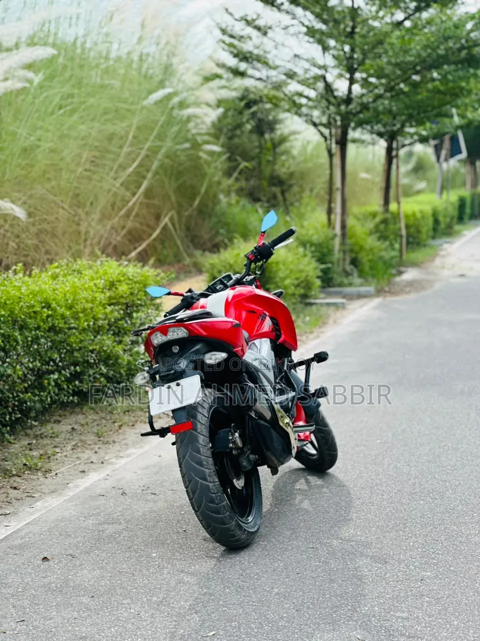 টিভিএস আপাচে আরটিআর ১৬০ ৪ভি ২০২১ লাল