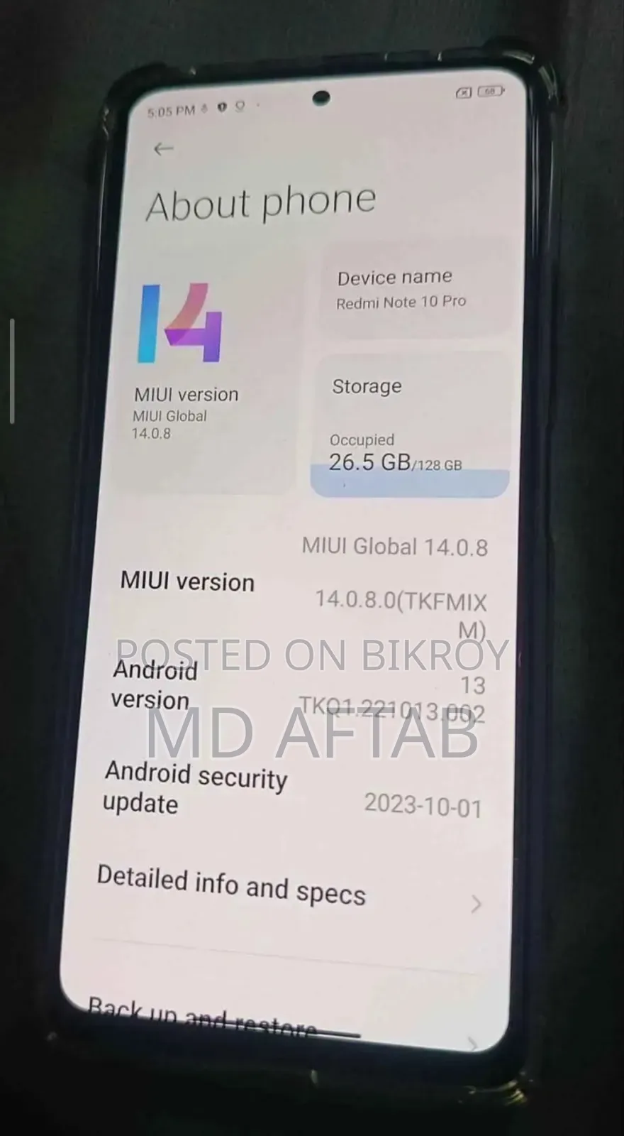 Xiaomi Redmi Note 10 Pro 128 GB
