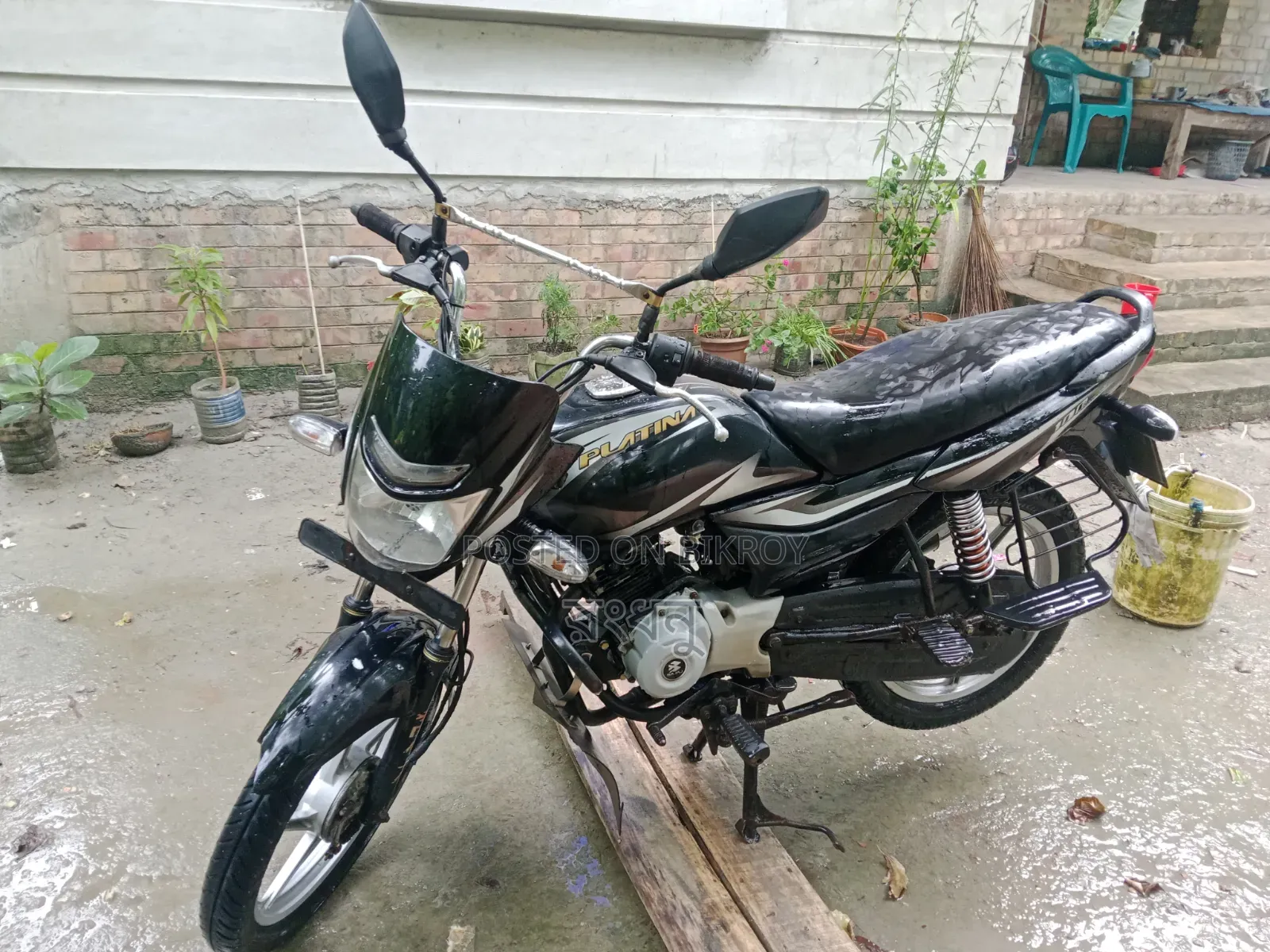 বাাজাজ প্ল্যাটিনা ১০০ ২০১৯ কালো