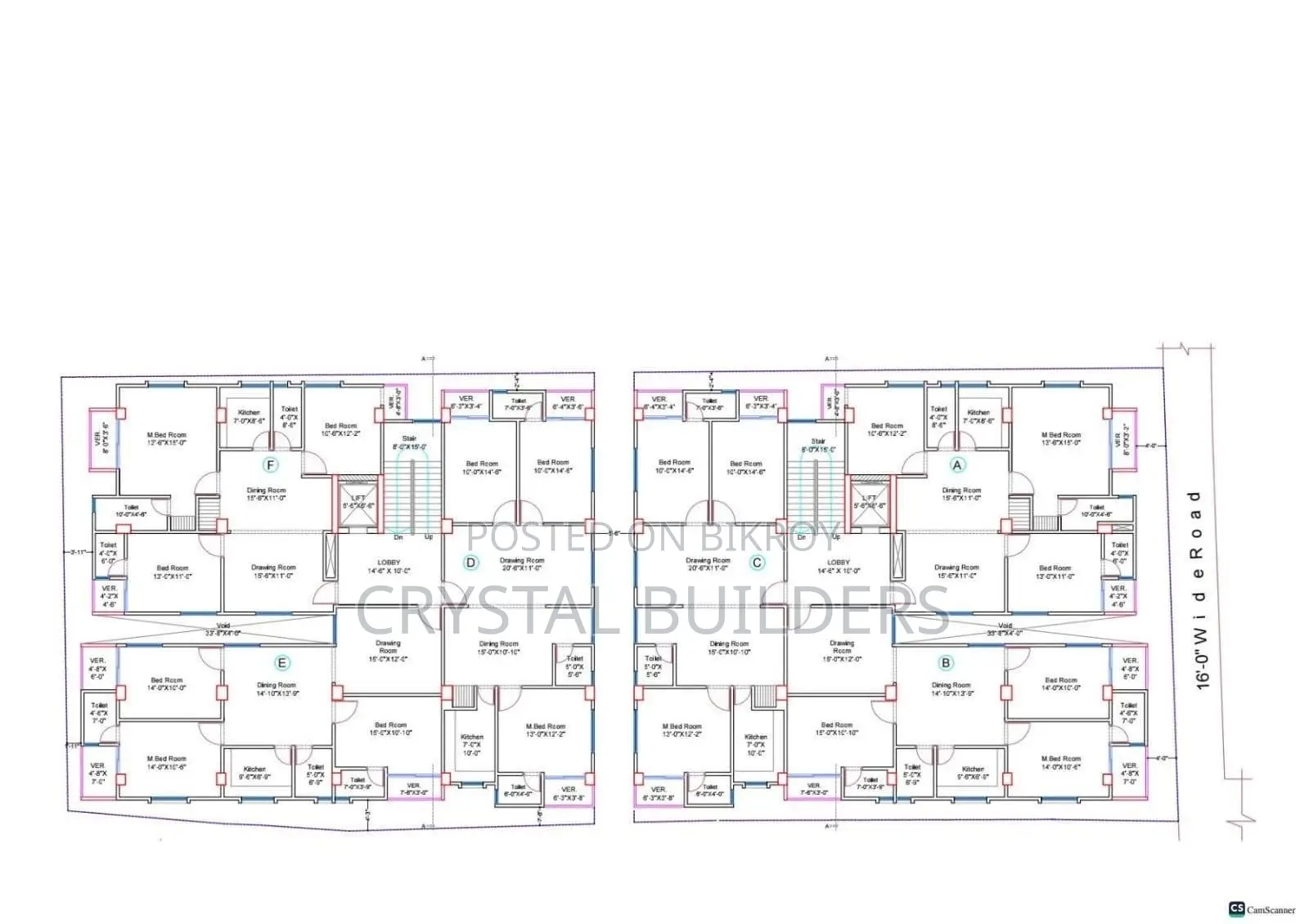 3-Bedroom Apartment in Dhaka, Badda for sale