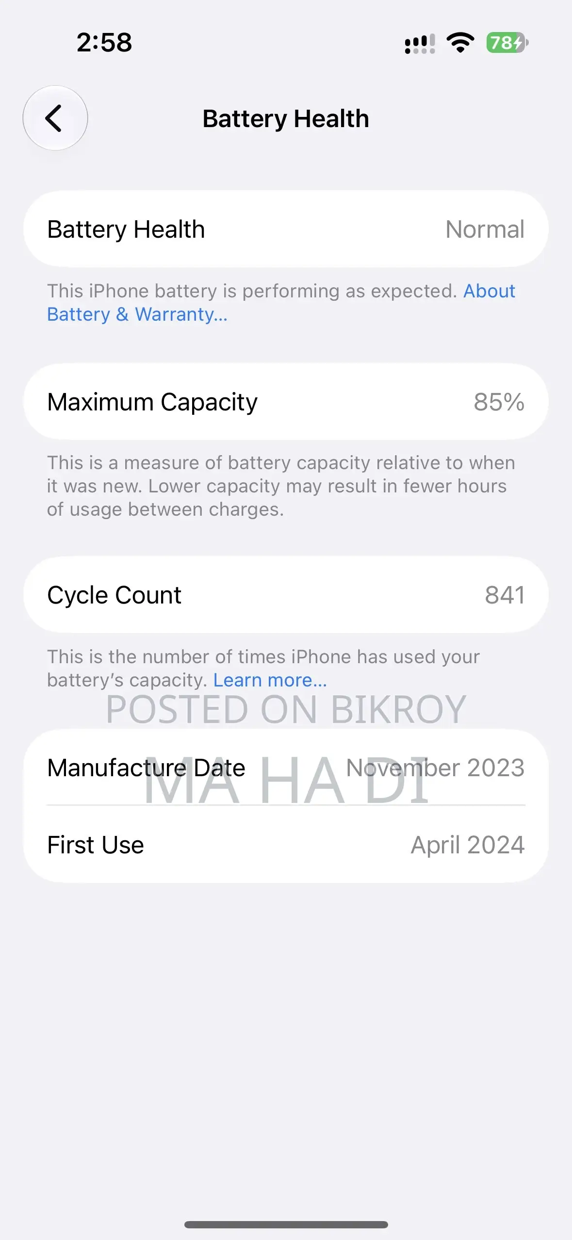 Apple iPhone 15 Pro 256 GB Black