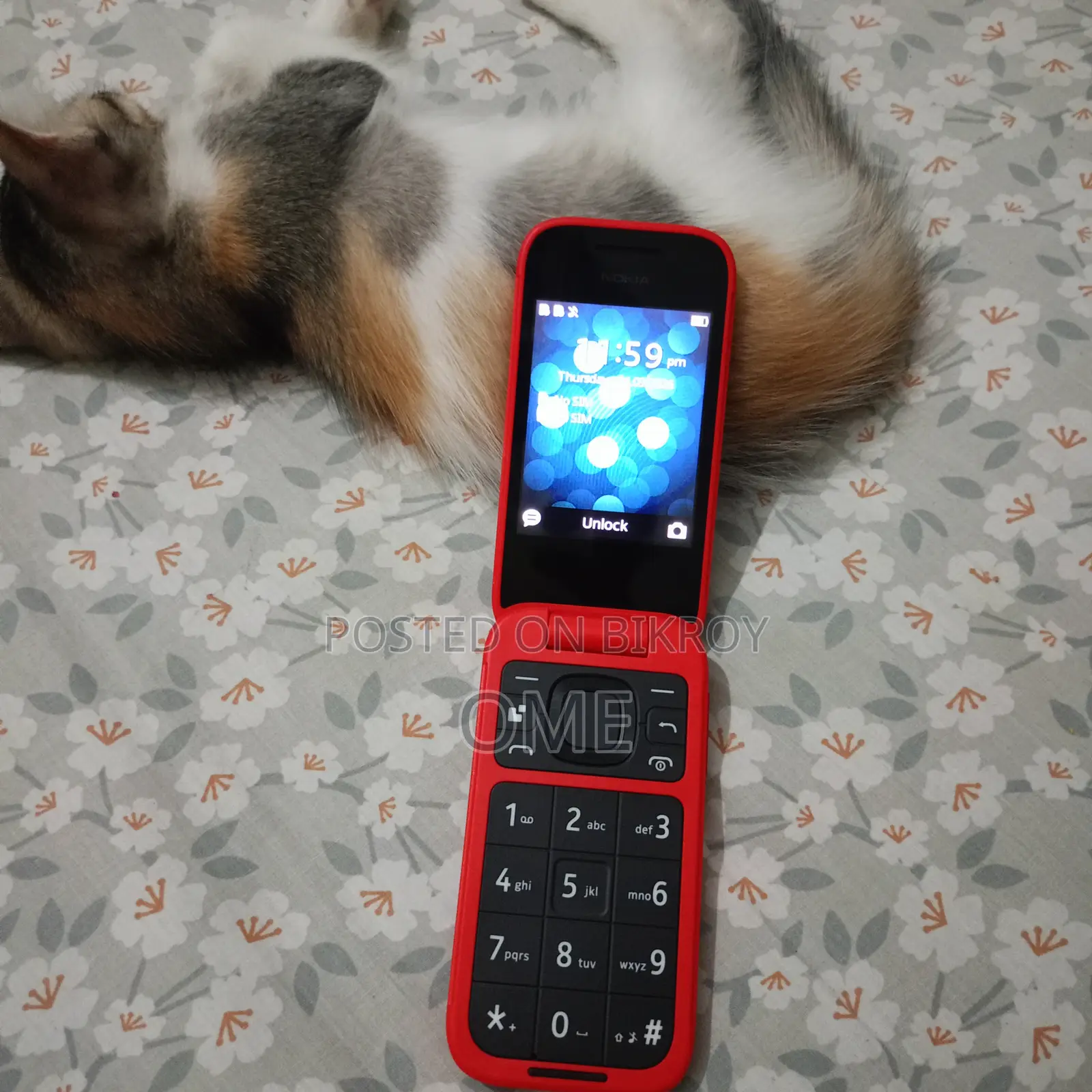 New Nokia 2660 Flip Red