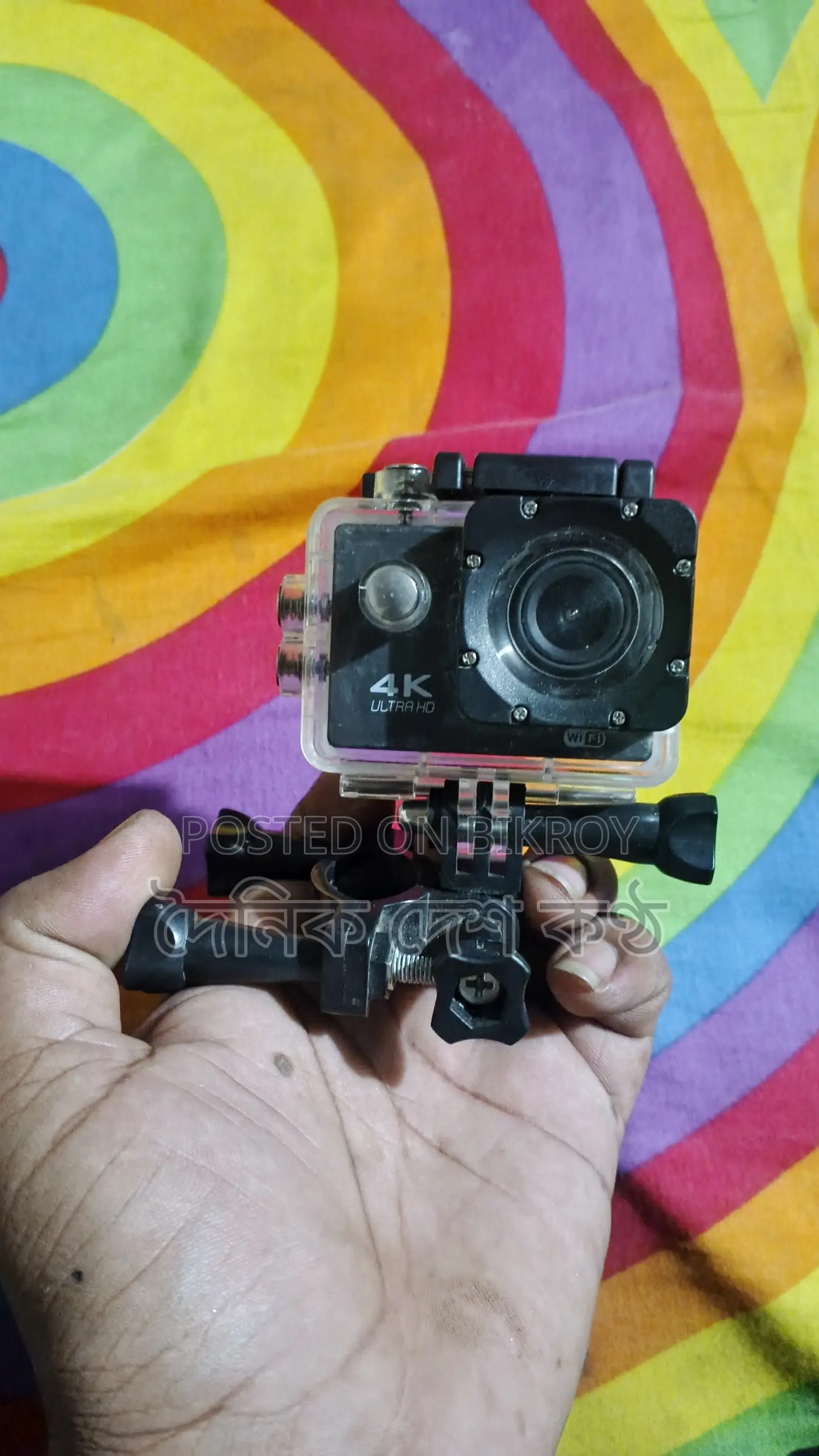Camera for sale, it is not of any use due to selling the bike,