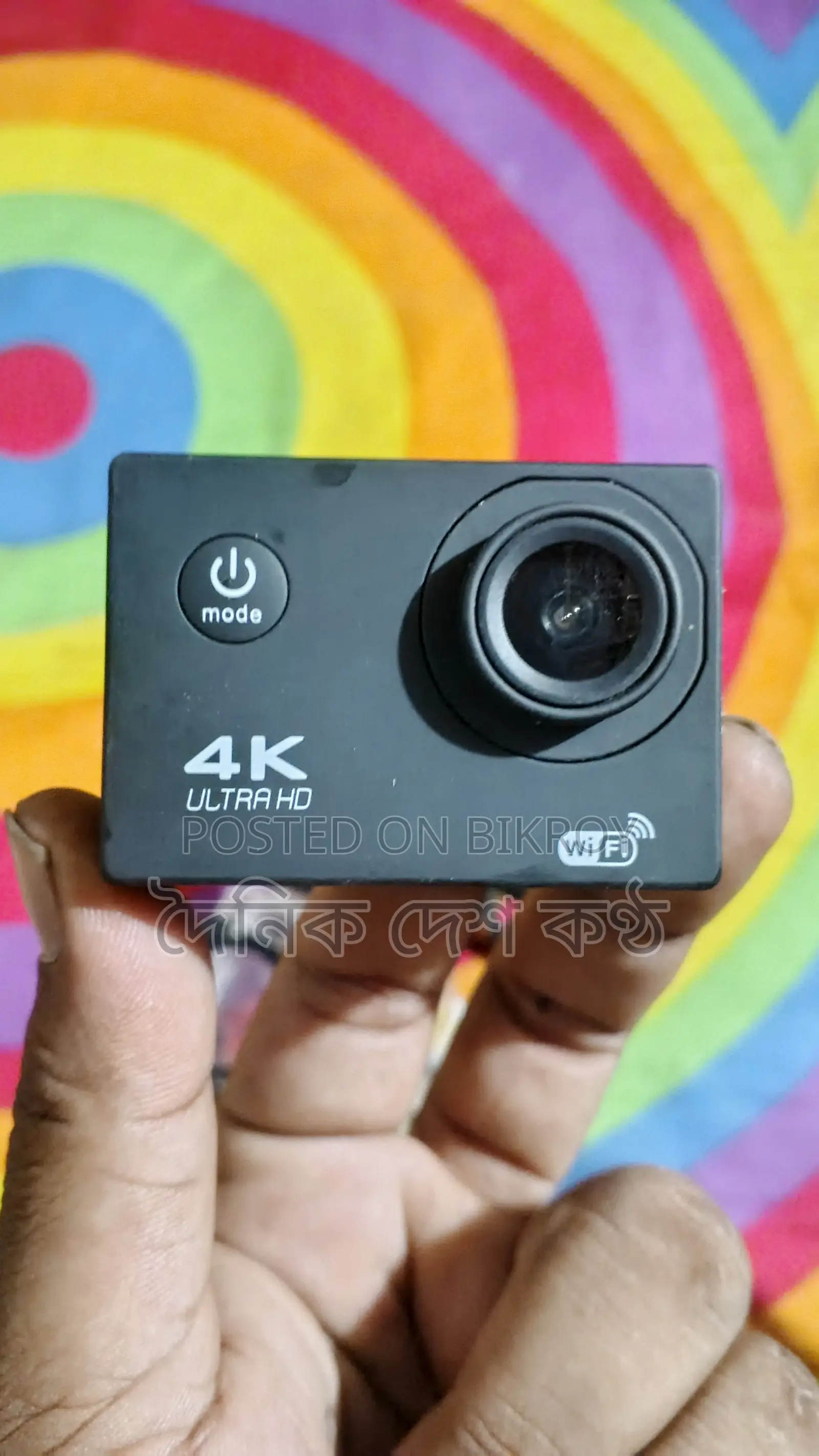 Camera for sale, it is not of any use due to selling the bike,