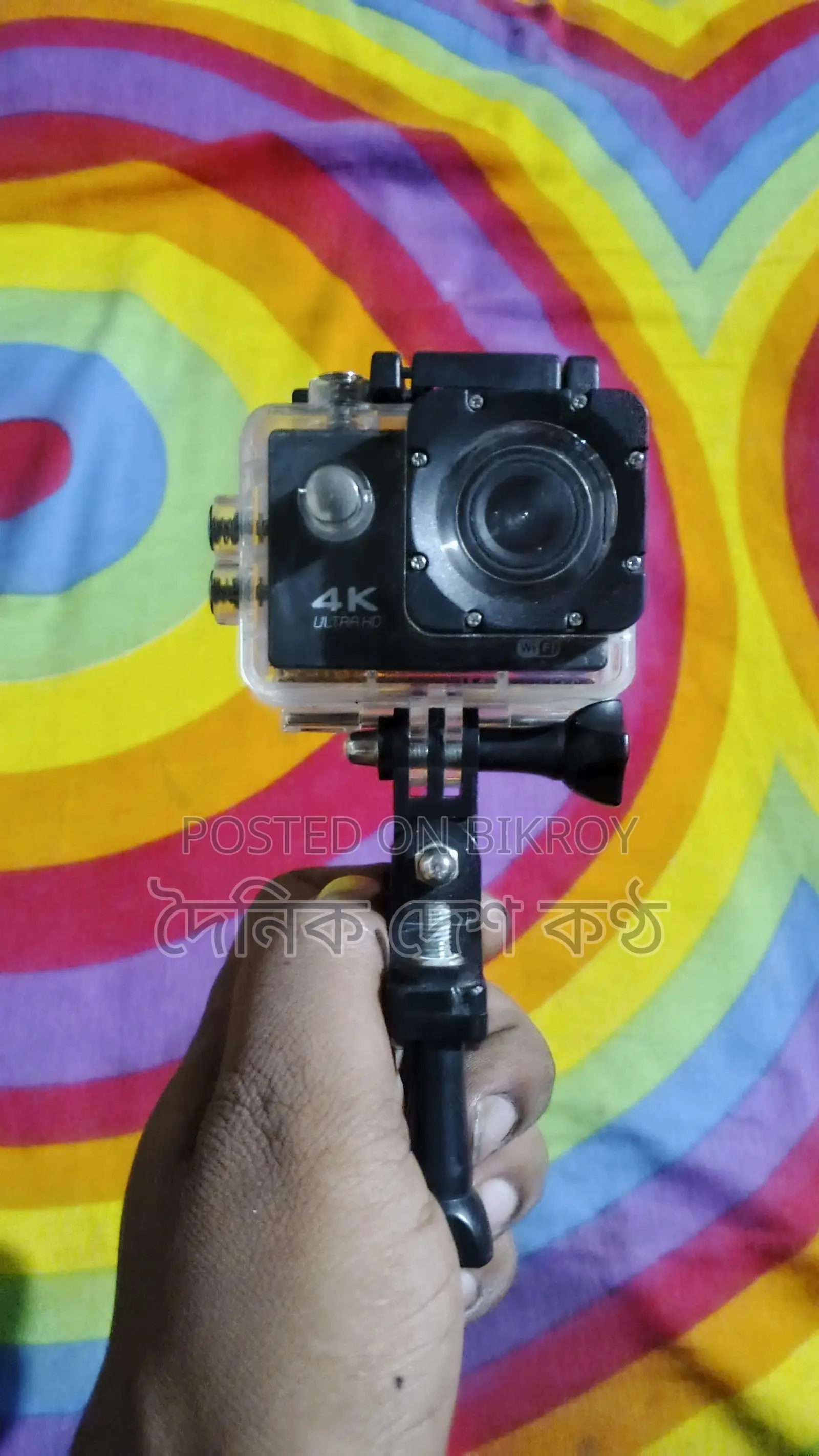 Camera for sale, it is not of any use due to selling the bike,