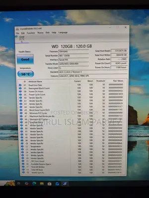 WD Green 120GB SATA SSD (2.5") - Used, Fully Working