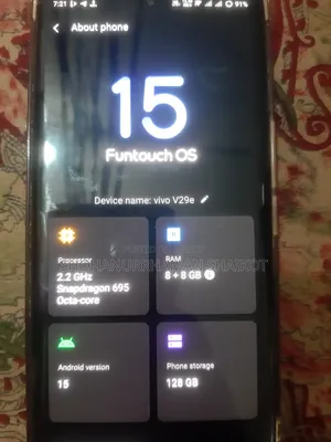 Vivo V29e 5G 256 GB Red