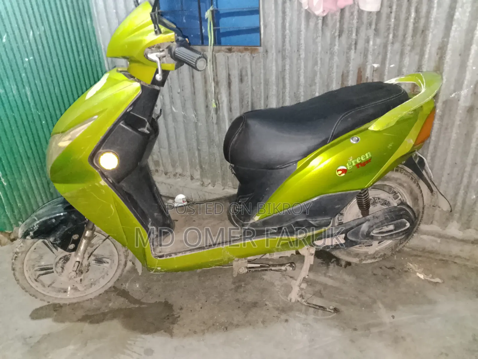 গ্রিন টাইগার জিটি-ভাইভ ম্যাক্স ২০২৩ গ্রিন