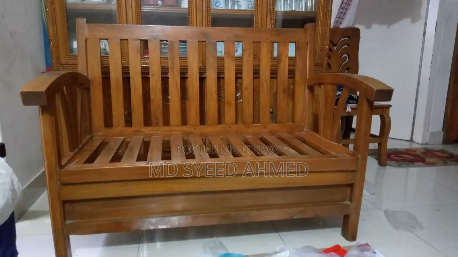 Wooden Sofa (2+1)