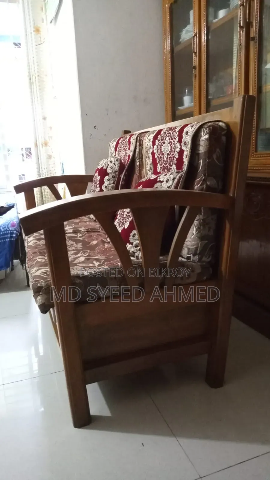 Wooden Sofa (2+1)