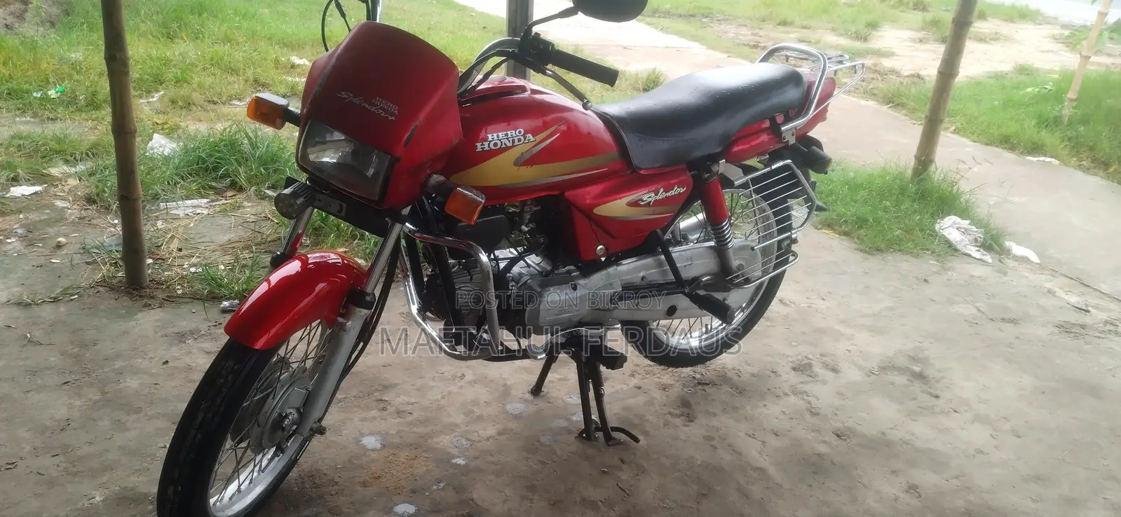 Hero Splendor Plus 2004 Red