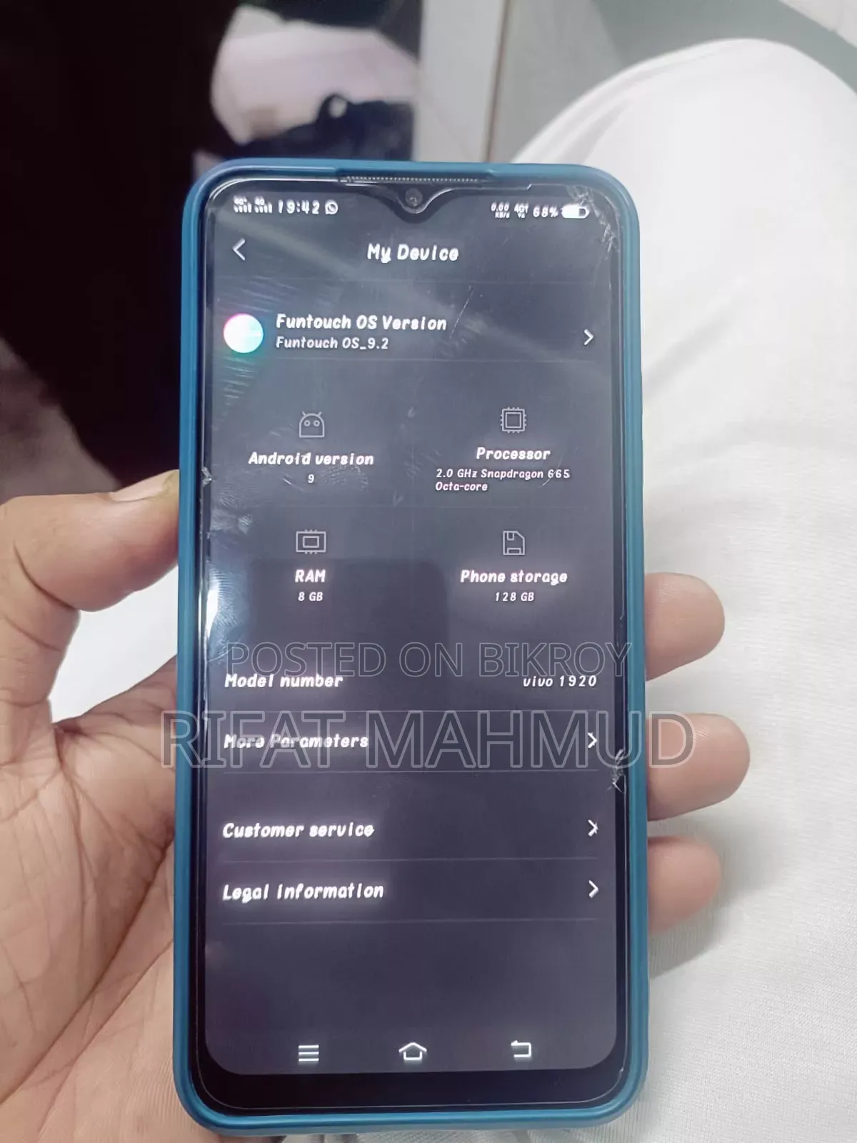 Vivo Y20S 128 GB Purple