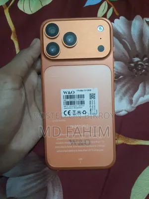 ডব্লিউ অ্যান্ড ও ১৭ প্রো ম্যাক্স ১২৮ জিবি অরেঞ্জ