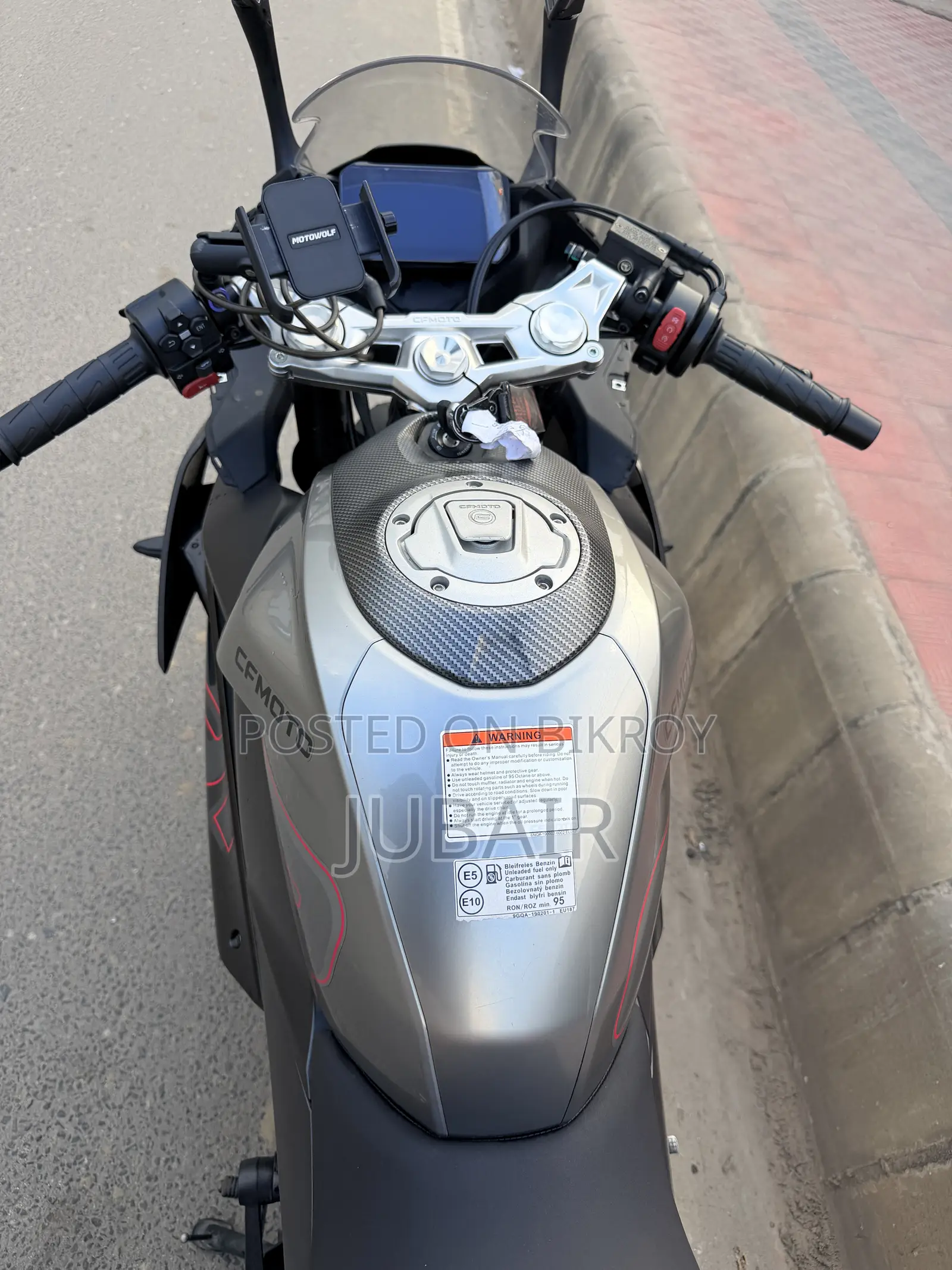CFMoto 300SR 2025 Black