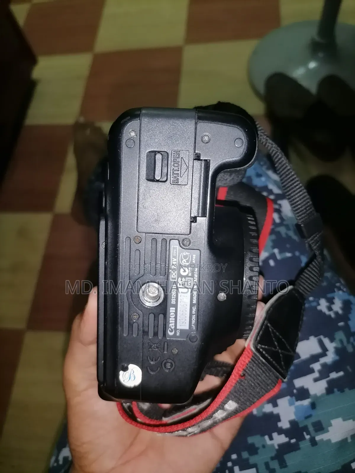 ক্যানন ৬০০ডি শুধু বডি