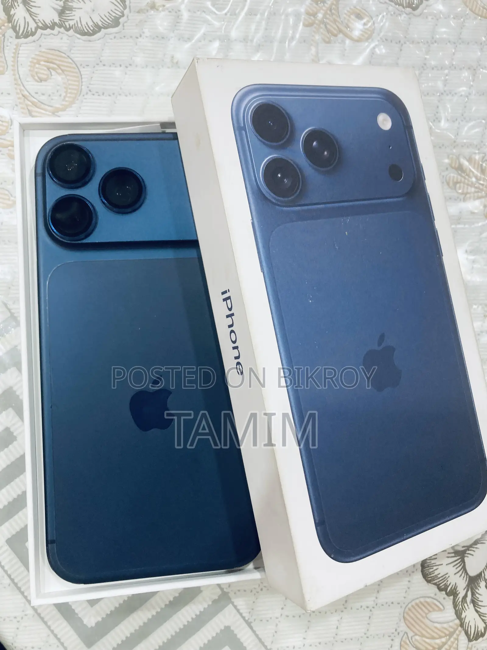 অ্যাপল আইফোন ১৭ প্রো ম্যাক্স ২৫৬ জিবি ব্লু