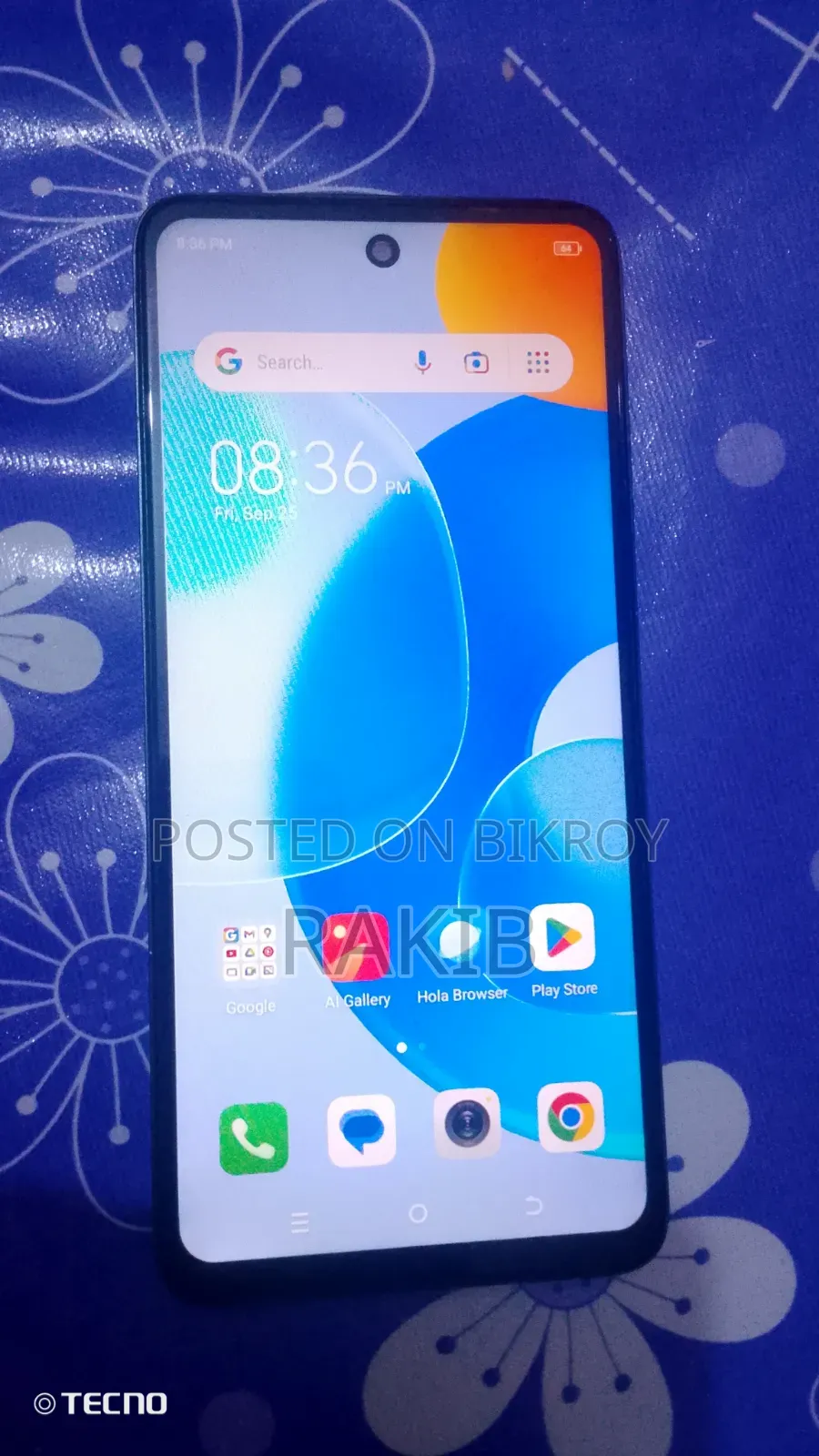 Tecno 4 GB Black