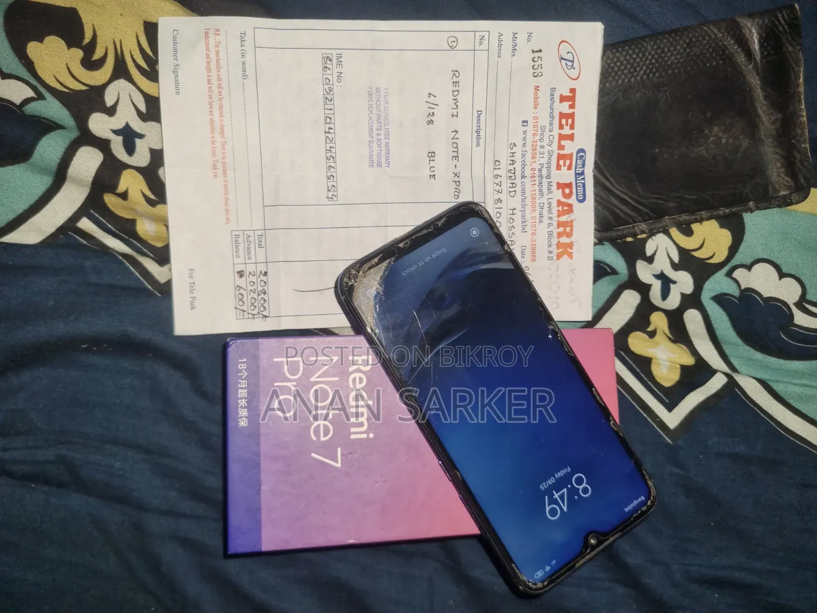 Xiaomi Redmi Note 7 Pro 128 GB Blue