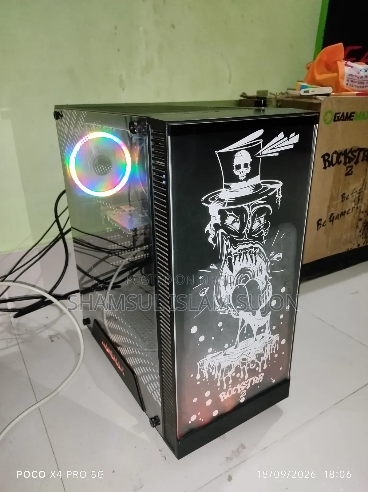 Desktop Computer 8GB AMD Ryzen 5 SSD 256GB