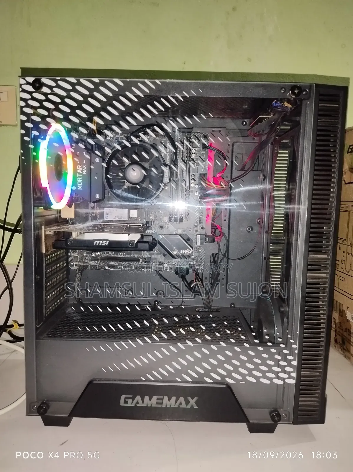 Desktop Computer 8GB AMD Ryzen 5 SSD 256GB