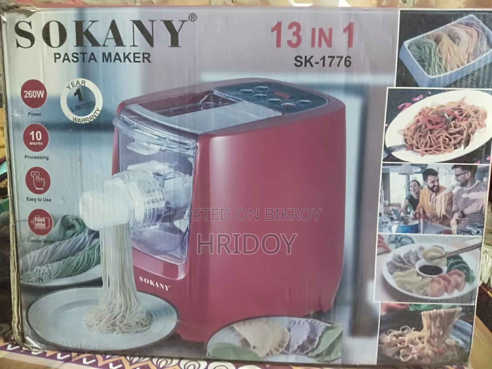 Sokany Pasta and Noodles Maker
