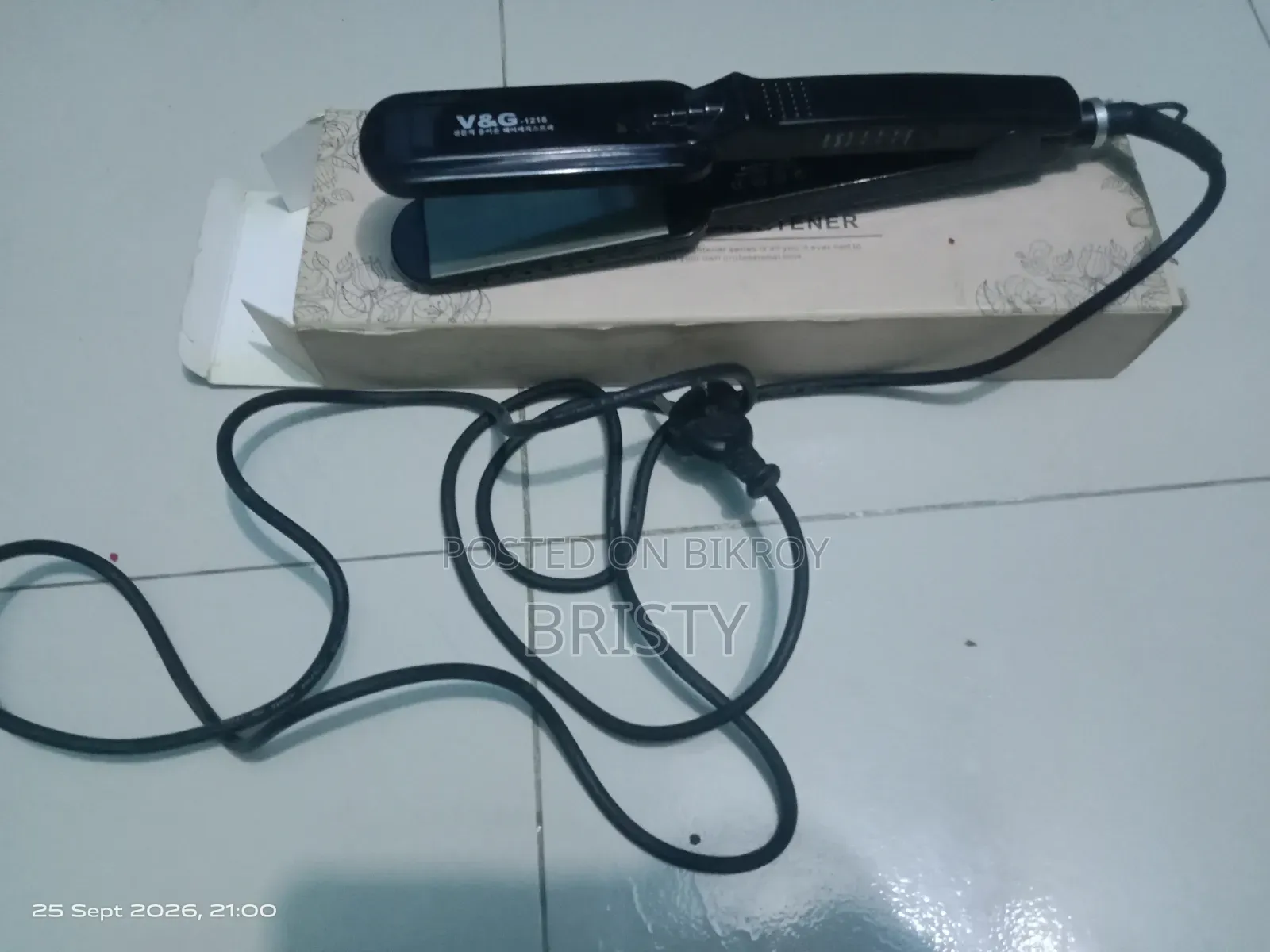 Straightener