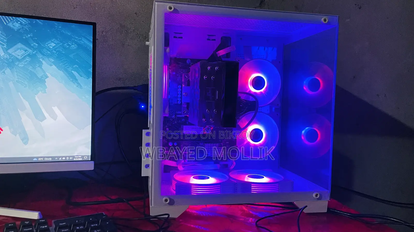 Desktop Computer MSI 16GB AMD Ryzen 5 HDD+SSD 256GB