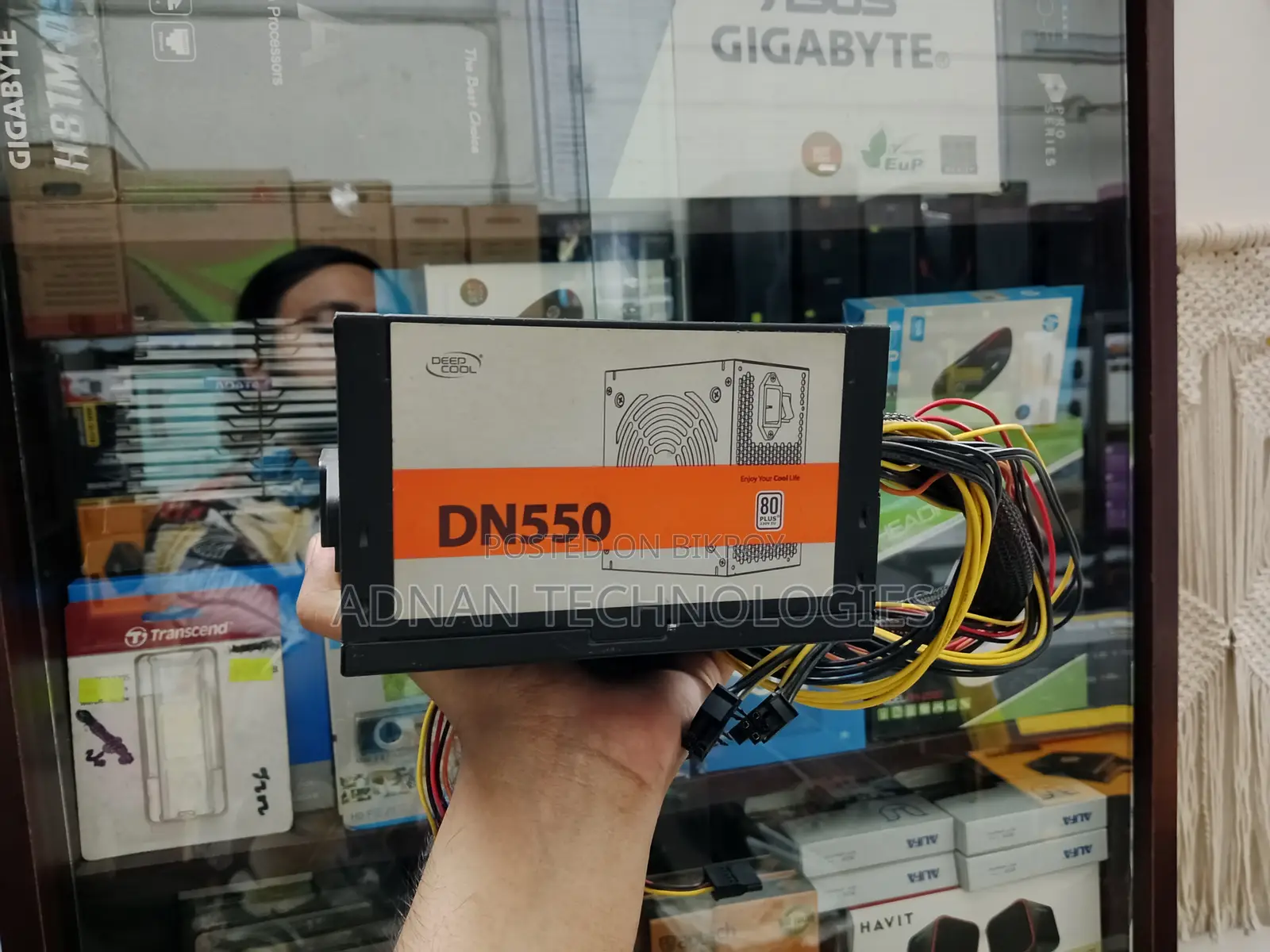 DeepCool DN550 550W পাওয়ার সাপ্লাই – 80 প্লাস সার্টিফাইড পারফরম্যান্স!