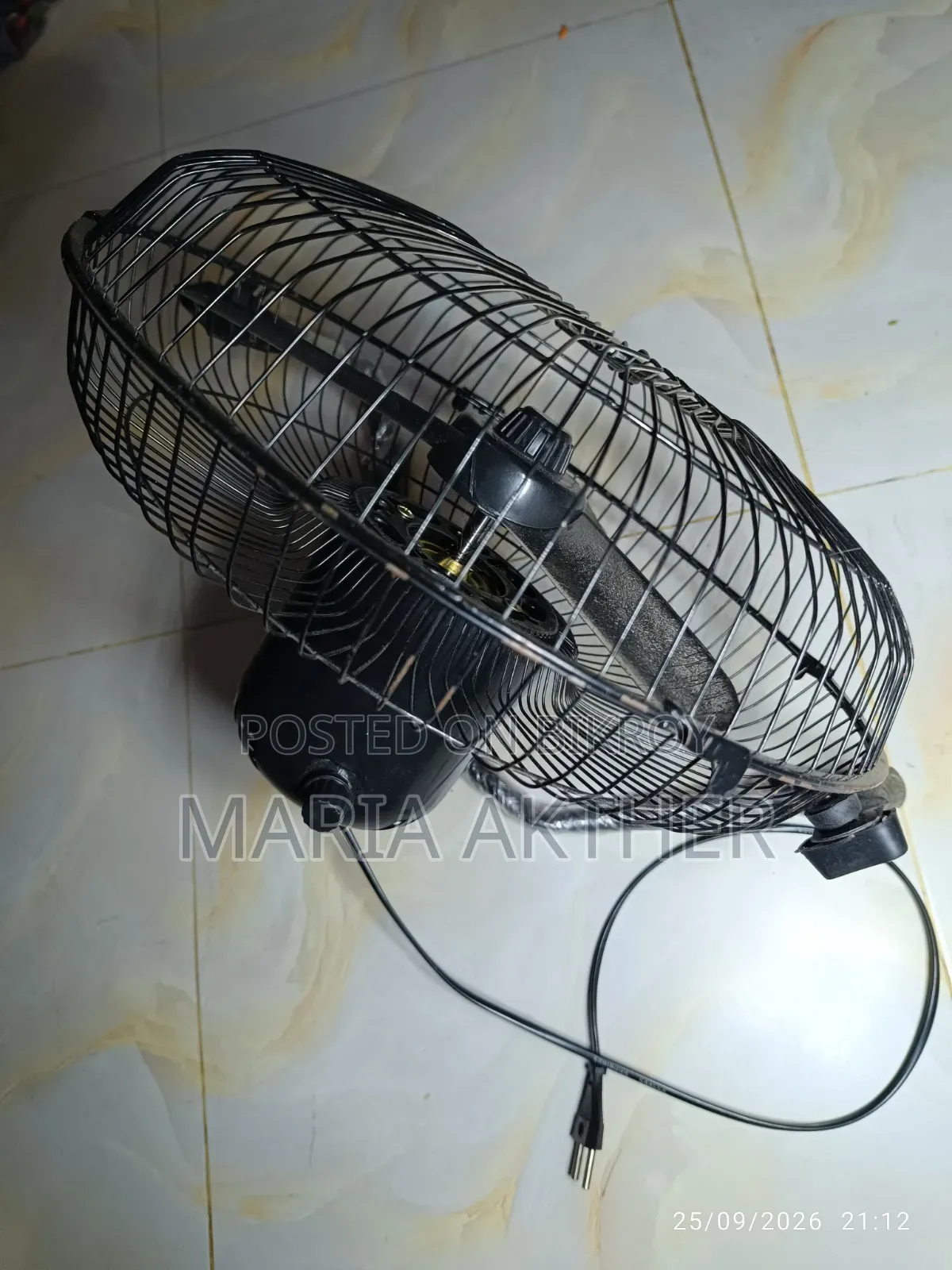 টেবিল ফ্যান ১২ ইঞ্চি Speed Fan