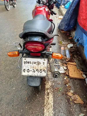 Bajaj Platina 100 2015 Red