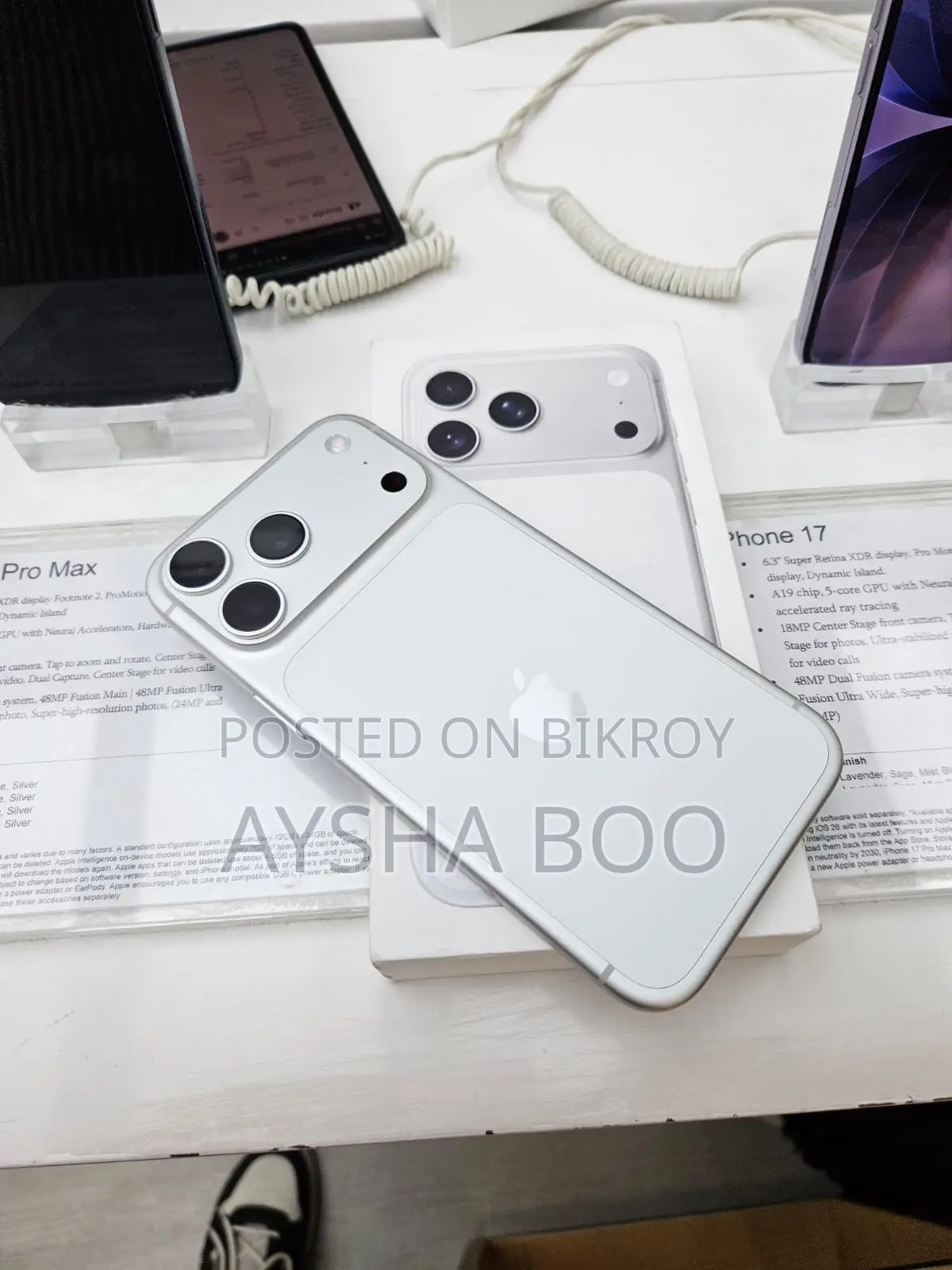 New Apple iPhone 17 Pro Max 256 GB Silver