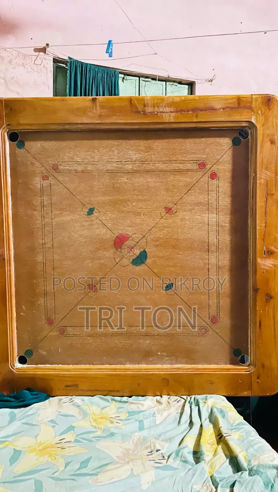 Otobi Wooden Carrom Board - Used, Good Condition - Keraniganj