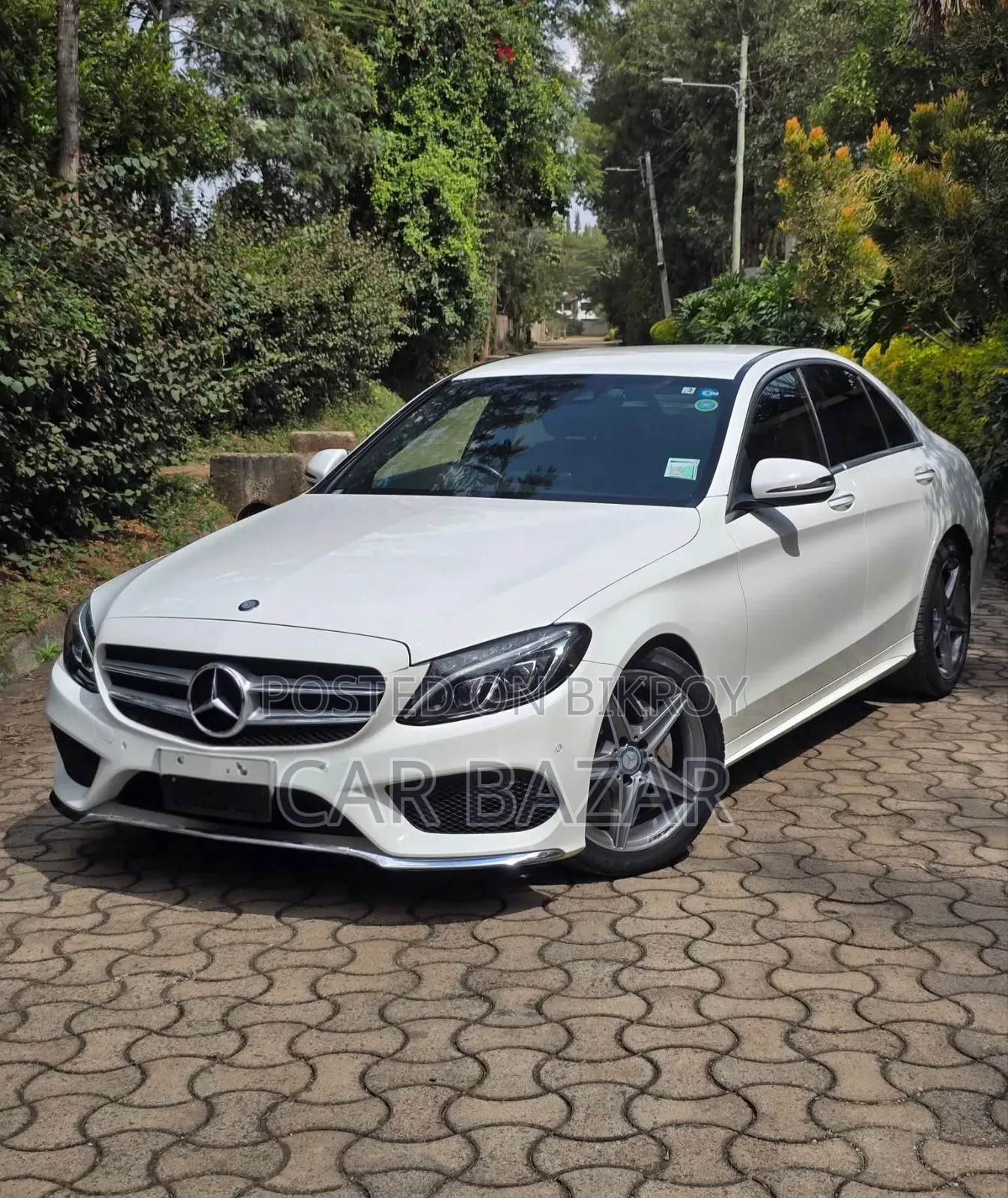 Mercedes-Benz C-Class C 180 7G-TRONIC PLUS (W205) 2017 White