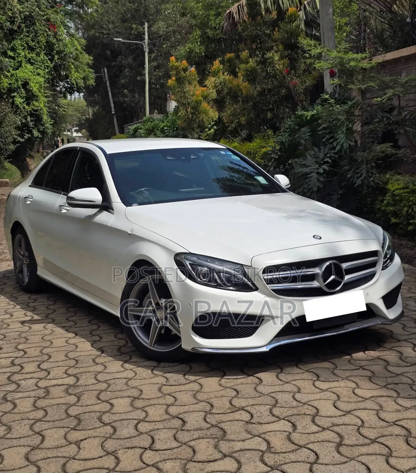 Mercedes-Benz C-Class C 180 7G-TRONIC PLUS (W205) 2017 White