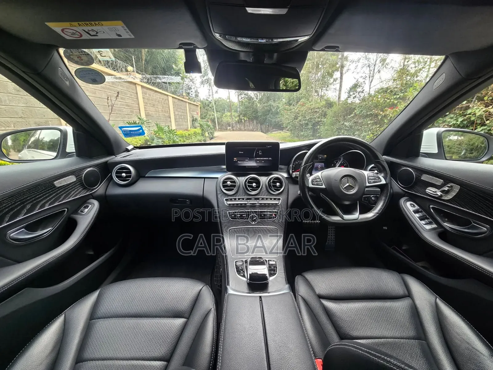 Mercedes-Benz C-Class C 180 7G-TRONIC PLUS (W205) 2017 White