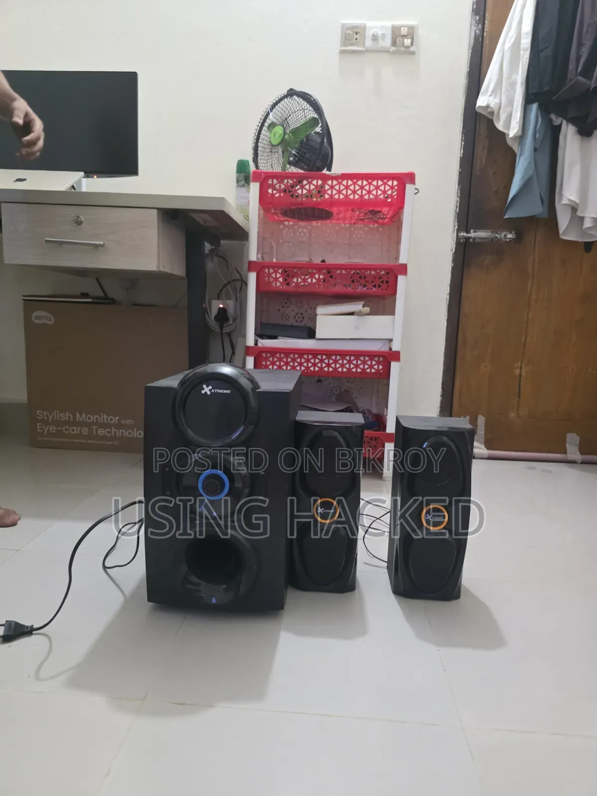 Xtreme Tiger 2:1 Speaker 80W Powerful Bass Great Condition