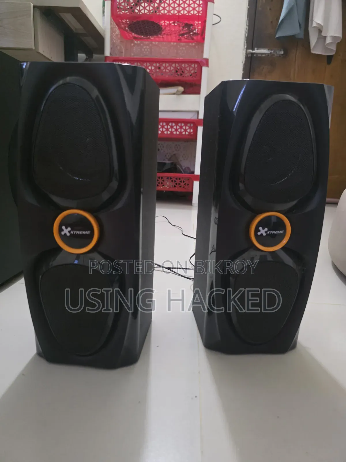 Xtreme Tiger 2:1 Speaker 80W Powerful Bass Great Condition